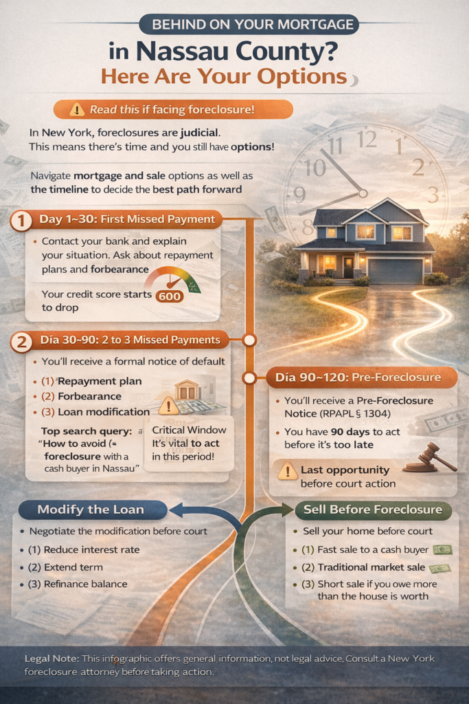 Behind on Your Mortgage in Nassau County? Here Are Your Options